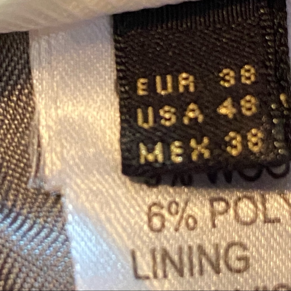 Massimo Dutti Brown Tapered Leg Pants Trousers US size 8 - Picture 10 of 11